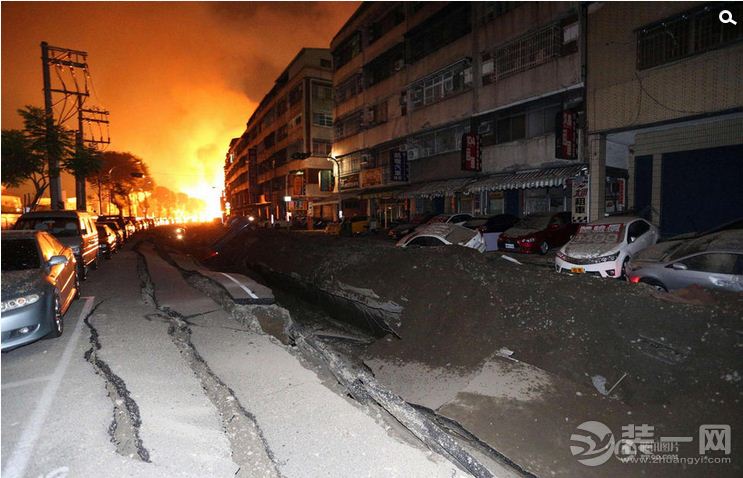 汤阴装一网 台湾高雄燃气大爆炸