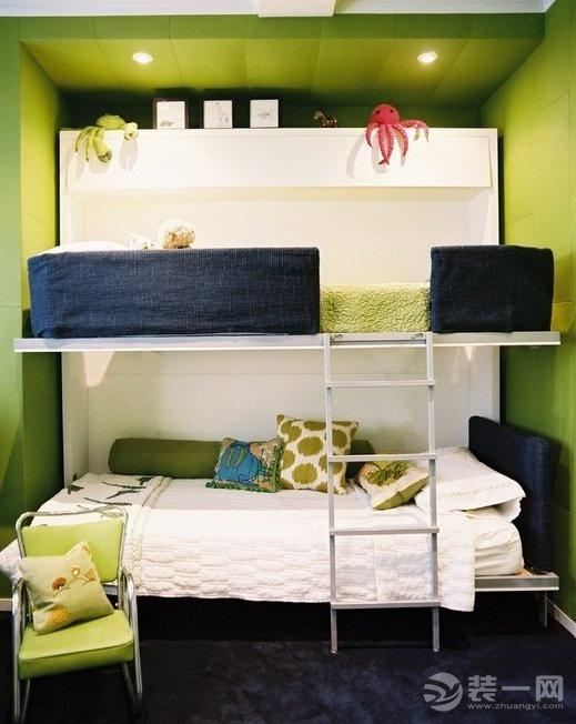 儿童房装修 双胞胎卧室个性设计 卧室装修效果图